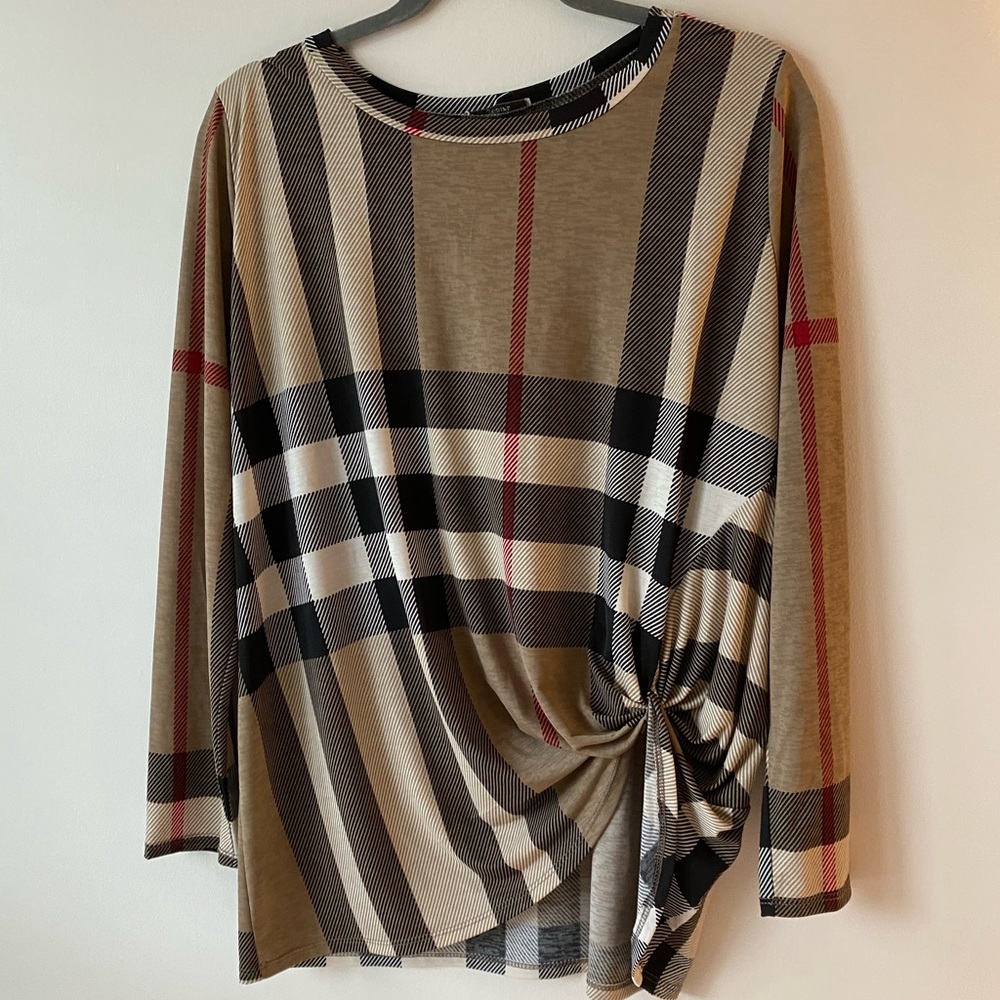 Burberry print tunic